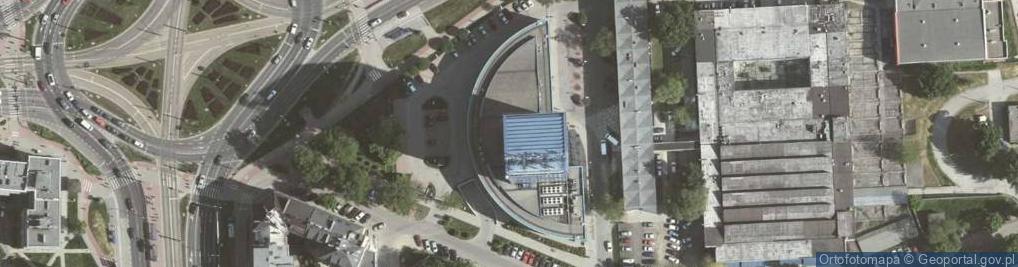 Zdjęcie satelitarne Błękitek