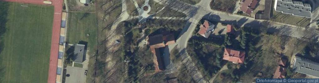 Zdjęcie satelitarne Brama dzwonnica