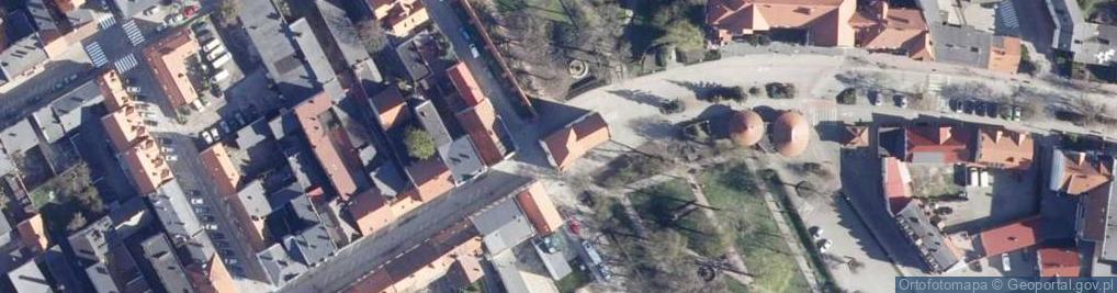 Zdjęcie satelitarne Brama Grudziądzka