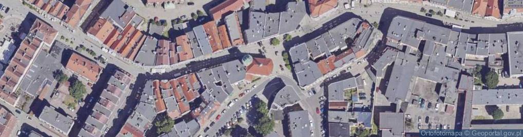 Zdjęcie satelitarne Brama i Baszta Wojanowska