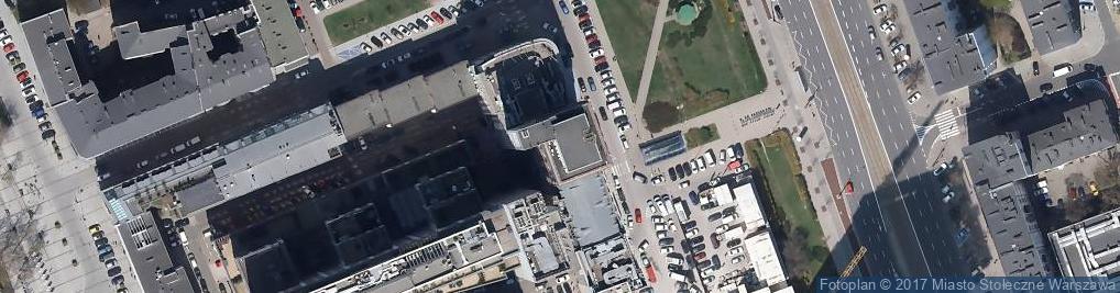 Zdjęcie satelitarne Budynek PAST-y