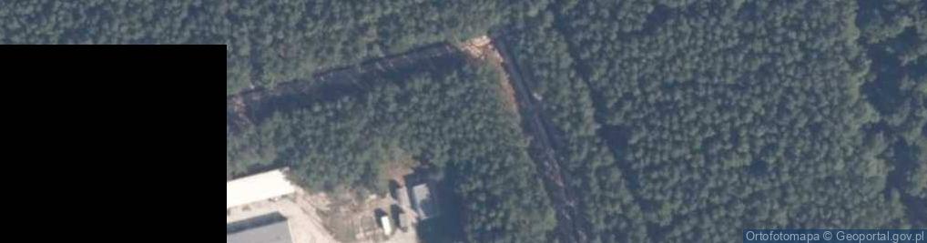 Zdjęcie satelitarne Były 44 dywizjon ogniowy artylerii rakietowej
