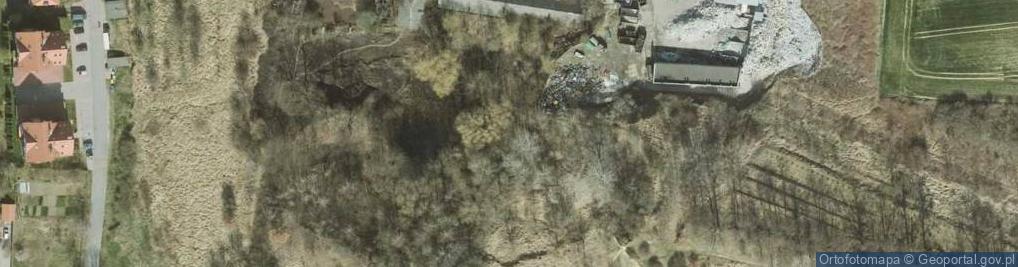 Zdjęcie satelitarne Cegielnia Trzebnica