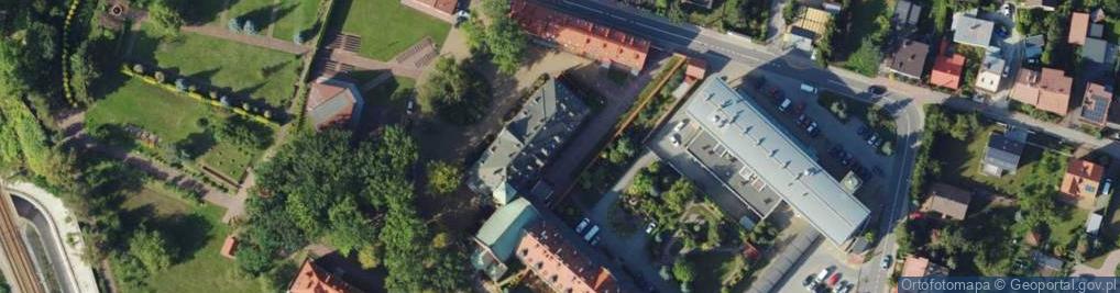 Zdjęcie satelitarne Cela w której mieszkała Siostra Faustyna