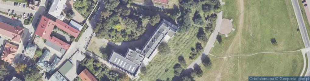 Zdjęcie satelitarne Collegium Gostomianum