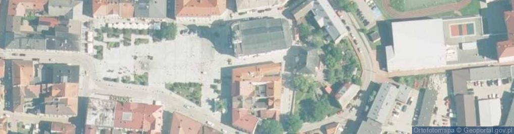 Zdjęcie satelitarne Dom Rodzinny Jana Pawła II