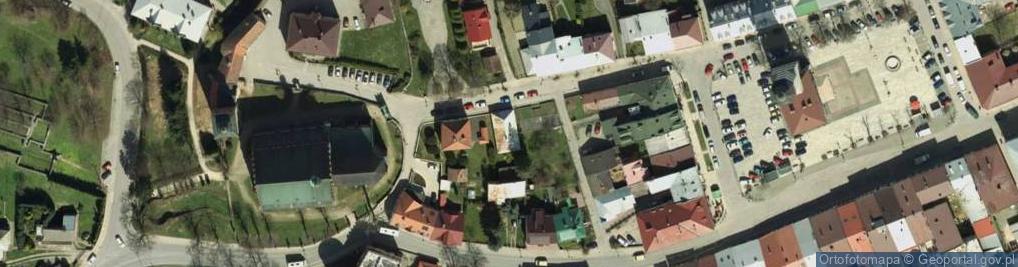 Zdjęcie satelitarne Dom z XVI w.