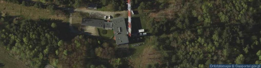 Zdjęcie satelitarne Druga najwyższa budowla w Polsce 356,5m