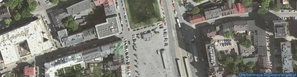 Zdjęcie satelitarne Dworzec autobusowy Karpaty
