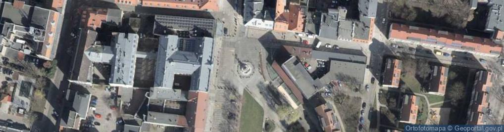 Zdjęcie satelitarne Fontanna Orła Białego