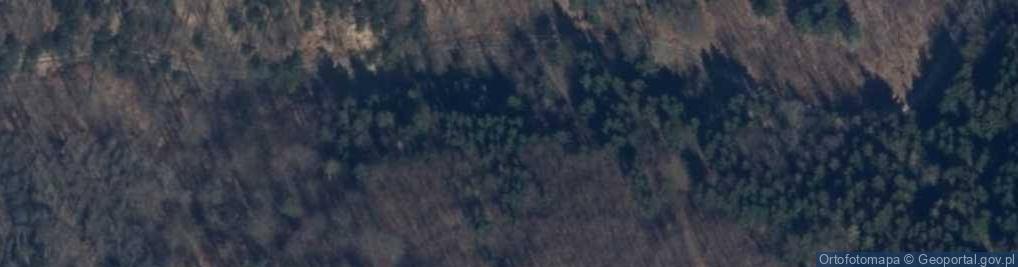 Zdjęcie satelitarne Głazy narzutowe przy Dolinie Pięciu Jezior