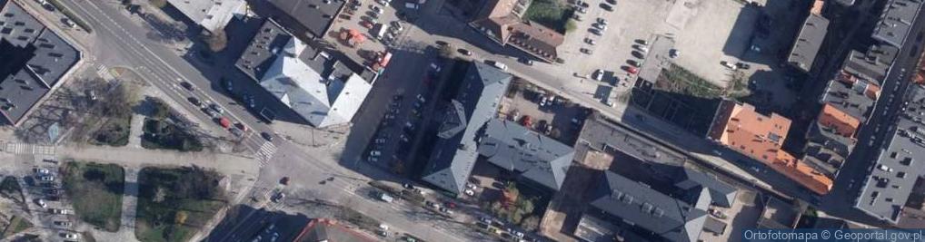 Zdjęcie satelitarne Gmach Sądu Okręgowego