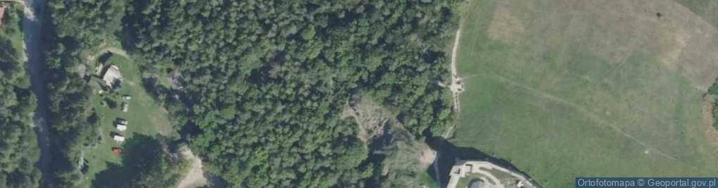 Zdjęcie satelitarne Góra Zamkowa