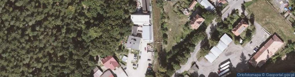 Zdjęcie satelitarne Huta Szkła Artystycznego Barbara