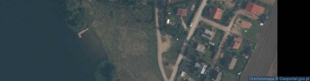 Zdjęcie satelitarne Jezioro Godziszewskie - jezioro rynnowe