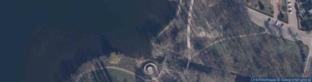 Zdjęcie satelitarne Jezioro Myśliborskie