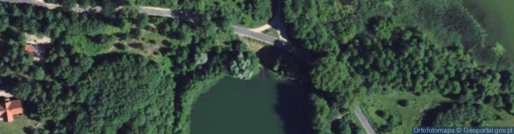 Zdjęcie satelitarne Jezioro Okrągłe