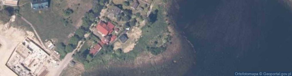 Zdjęcie satelitarne Jezioro Wisełka