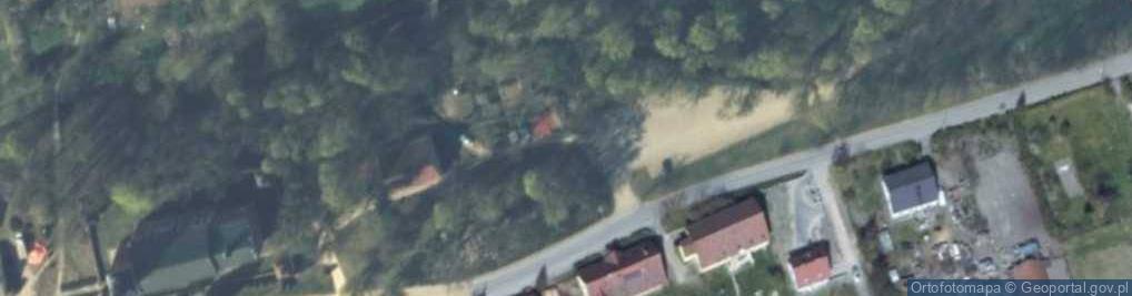 Zdjęcie satelitarne Kalwaria Warmińska