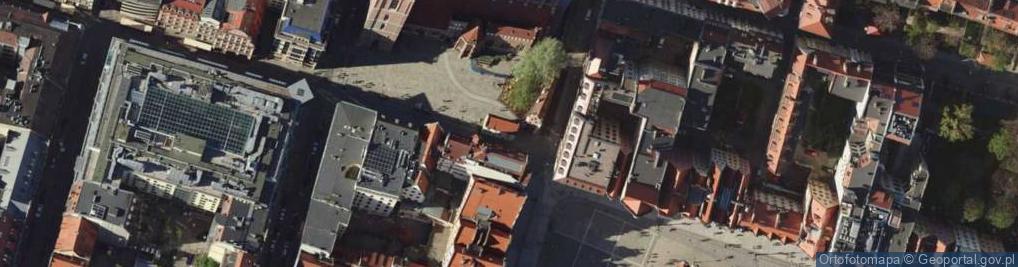 Zdjęcie satelitarne Kamieniczki Jaś i Małgosia