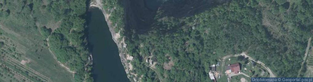 Zdjęcie satelitarne Kamieniołom granitu