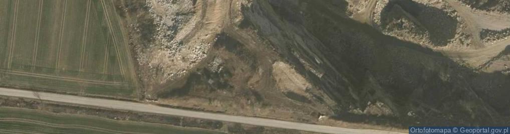 Zdjęcie satelitarne Kamieniołom granitu