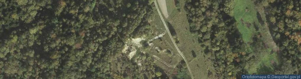 Zdjęcie satelitarne Kamieniołom rogowców i piaskowców kliwskich