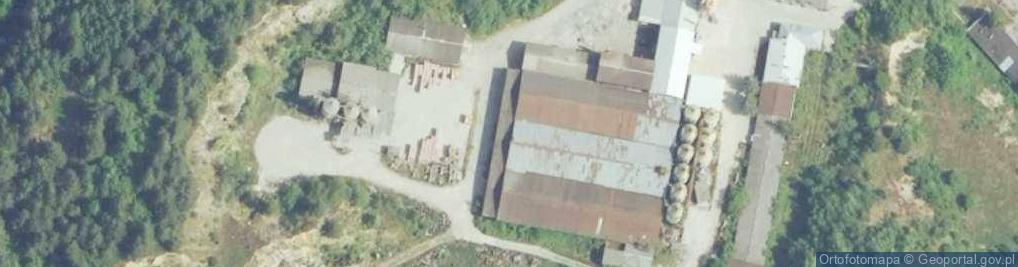 Zdjęcie satelitarne Kamieniołom w Tokarni
