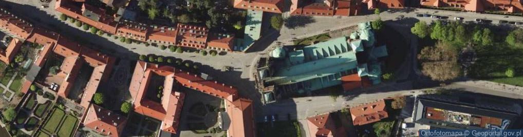 Zdjęcie satelitarne Katedra i Ostrów Tumski
