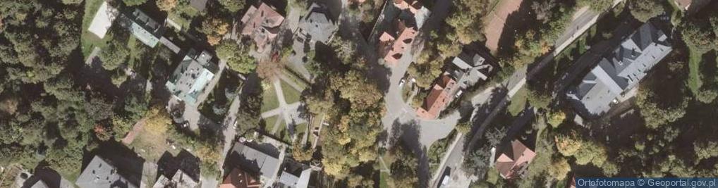 Zdjęcie satelitarne Kiosk w stylu retro