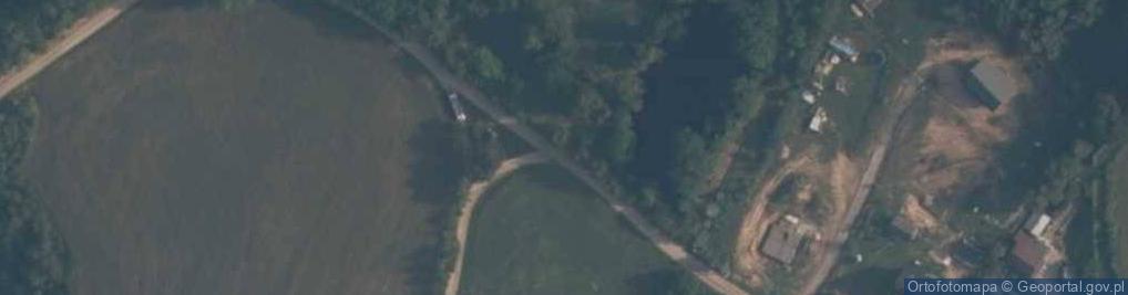 Zdjęcie satelitarne Kolekcja głazów narzutowych w Skoczkowie