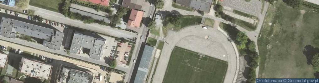 Zdjęcie satelitarne Kopiec Esterki (Nieistniejący)