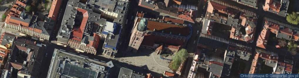 Zdjęcie satelitarne Kościół św. Elżbiety