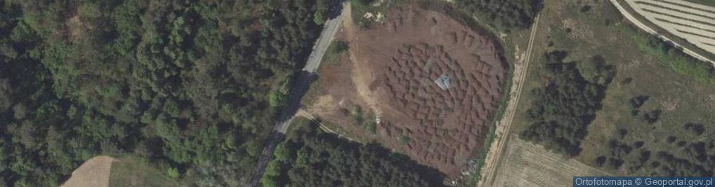 Zdjęcie satelitarne Krawędź doliny rz. Tuczyn