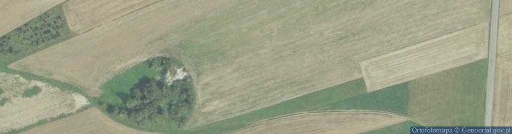 Zdjęcie satelitarne Łom Chłopski jurajskich wapieni płytowych