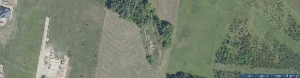 Zdjęcie satelitarne Łom Wapieni na Laskowej Górze