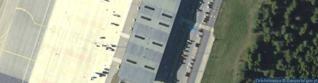 Zdjęcie satelitarne Międzynarodowy Port Lotniczy Szczytno-Szymany