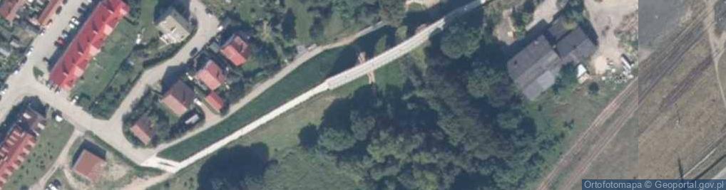 Zdjęcie satelitarne Most kolejowy