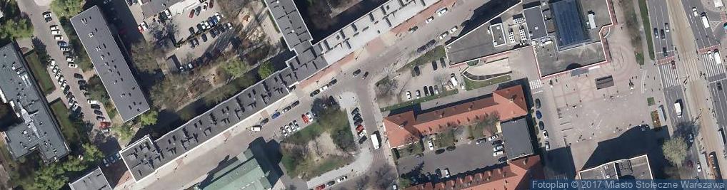 Zdjęcie satelitarne Mur Getta