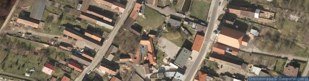 Zdjęcie satelitarne Mur historyczny