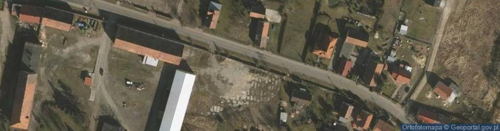 Zdjęcie satelitarne Mur historyczny