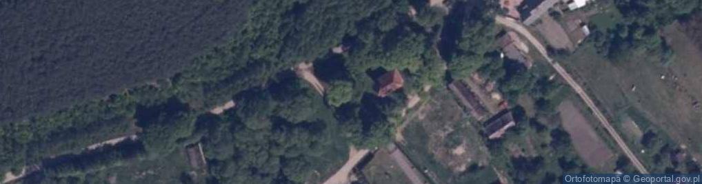 Zdjęcie satelitarne Mur historyczny