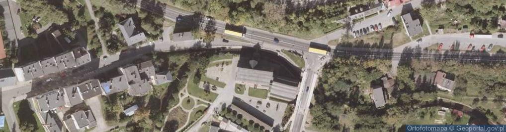 Zdjęcie satelitarne Muzeum Papiernictwa