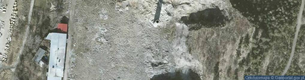 Zdjęcie satelitarne Nieczynna kopalnia niklu