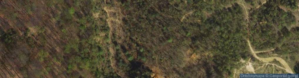 Zdjęcie satelitarne Nieczynny kamieniołom Blachówka