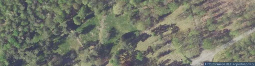 Zdjęcie satelitarne Obóz jeniecki