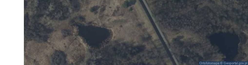 Zdjęcie satelitarne Odsłonięcie osadów w krawędzi terasy nadzalewowej