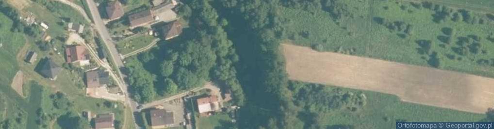 Zdjęcie satelitarne Odsłonięcie zlepieńców myślachowickich