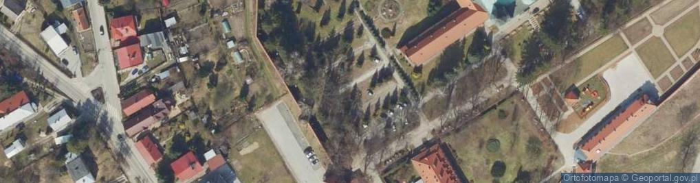 Zdjęcie satelitarne Opactwo