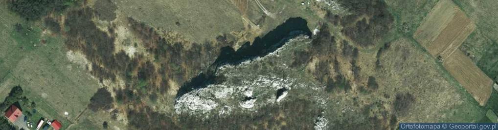 Zdjęcie satelitarne Ostaniec Cebulkowy Okap
